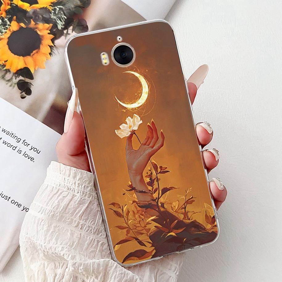 Для Huawei Y5 Y6 2017 Чехол MYA-L23 MYA-L22 MYA-L03 Силиконовый Чехол Роскошный Расписной Мягкий Силиконовый Защитник Для Huawei Y3 2017 Capa