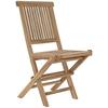 Chaise de Jardin - DKD Home Decor - Teck - Marron - 1 Place - Design Contemporain