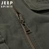 Мужской двусторонний жилет для рыбалки и активного отдыха JEEP SPIRIT с множеством карманов