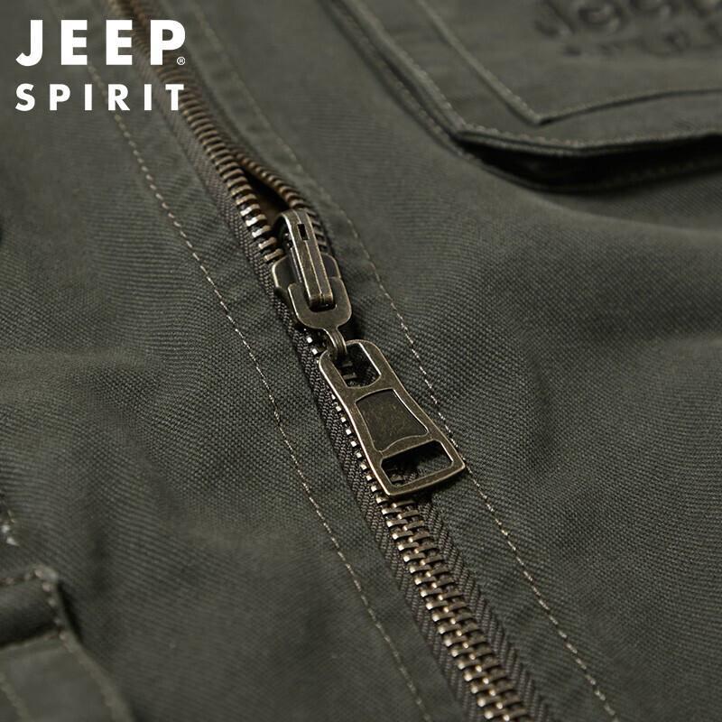 Мужской двусторонний жилет для рыбалки и активного отдыха JEEP SPIRIT с множеством карманов