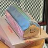 Aesthetic Korean Style Pencil Case Large Capacity Pencil Pouch Lovely House Stationery Bag  Office