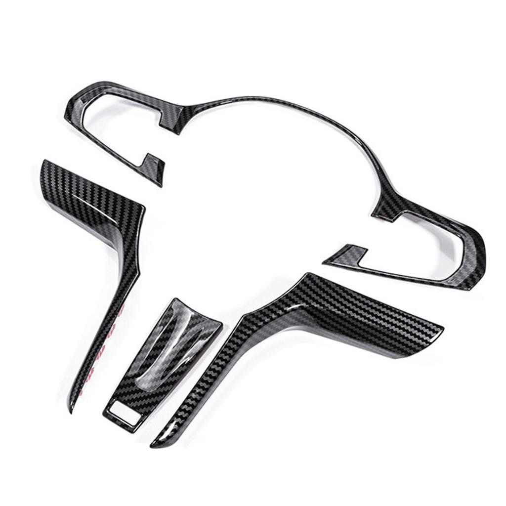 Декоративная накладка на руль из углеродного волокна для BMW 5 серии G30