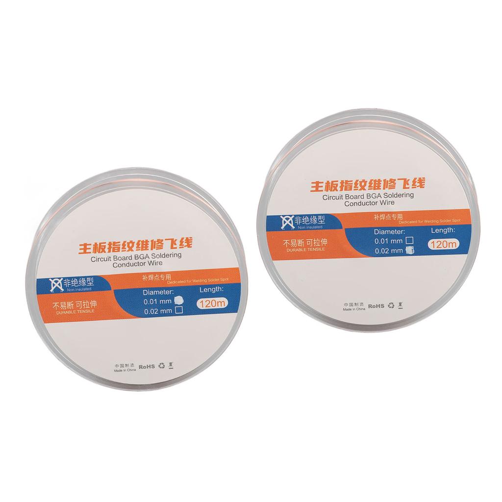 Проводник для чипа телефона 120 м, медный провод для пайки материнской платы телефона, для ремонта сварки