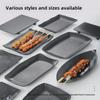 Melamine Black Imitation Porcelain Plate - Versatile Dish for Hot Pot, Barbecue, and Cold Dishes