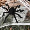 DIY Ornament Horror Giant Spider Black Plush Spider Artificial Spider Haunted House Decor