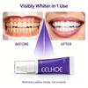 New  Purple Whitening Toothpaste – Teeth Color Corrector Restores Nature Brightness Enamel Safe Fresh Breath Daily Oral Care