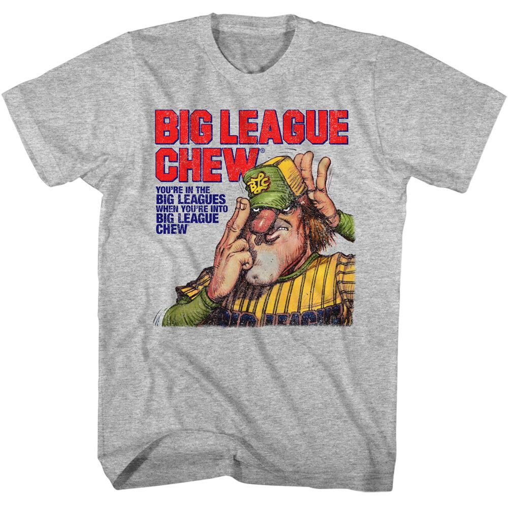 Жевательная резинка Big League Chew Вы в Высшей лиге, когда жуете Мужская футболка Унисекс футболка