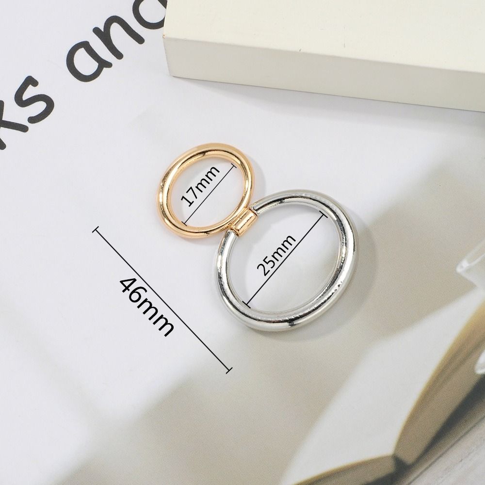 Кольцо с пряжкой для шарфа из цинкового сплава, гальваническое покрытие, изысканный подарок на Рождество