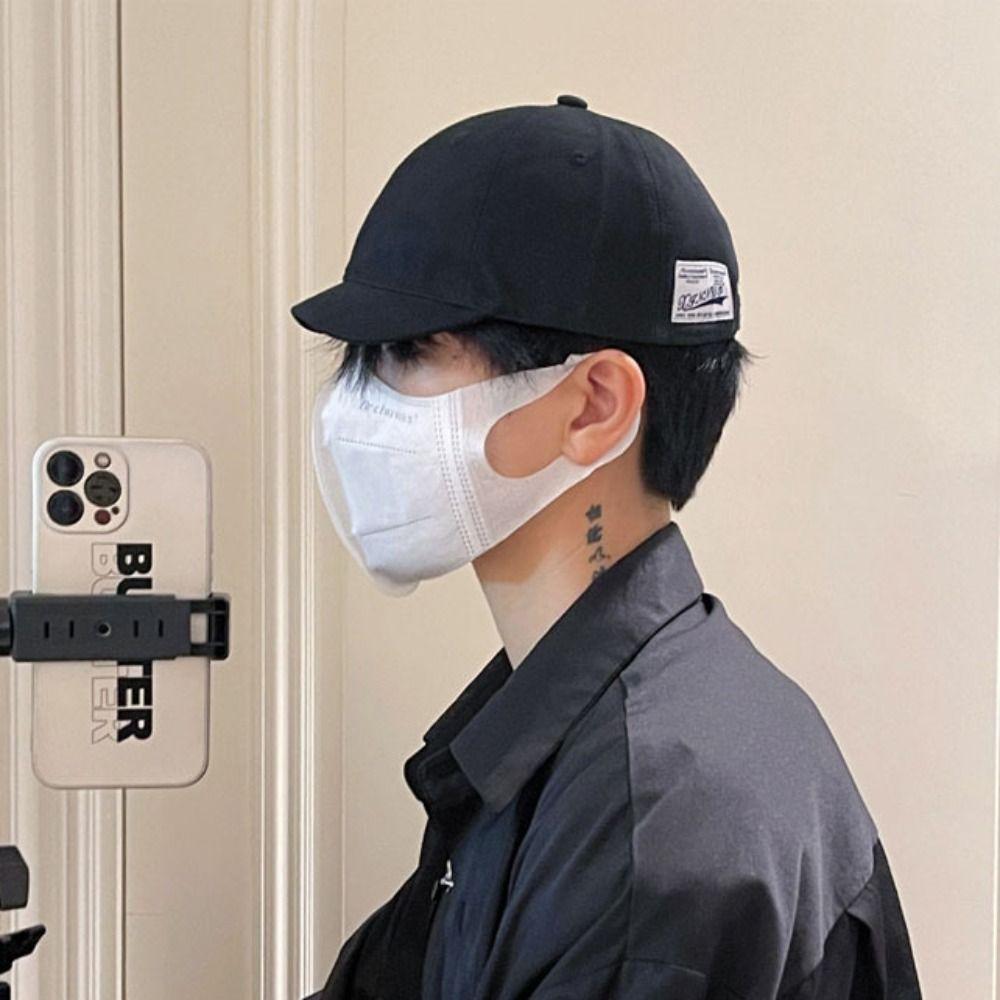 Козырек бейсболка с короткими полями, регулируемая кепка с низким профилем, винтажная кепка для папы в стиле дальнобойщика, мужская