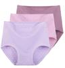 3pcs High Waist Briefs Women's Underwear Panties Cotton Plus Size Lingeries Breathable Underpants