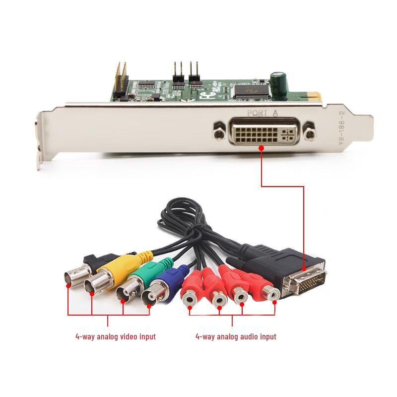TCHD Video TC-4000SD Pro 4-Channel SD Capture Card