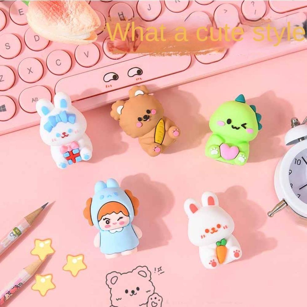Cute Pencil Sharpener Portable Silicone Sharpener Pencil Sharpening Tool Back To School Supplies