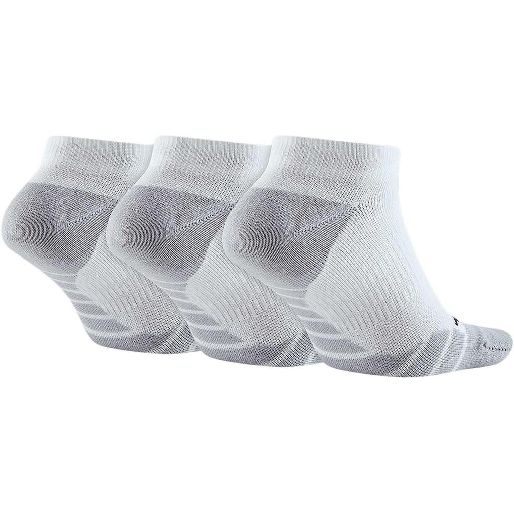 Nike Носки-невидимки унисекс, 3 пары, белые SX6940-100