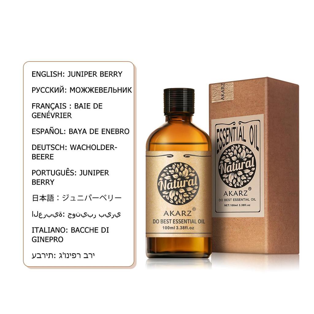 AKARZ 10ML Hot Essential Oil Oregano Magnolia Angelica Fir Gardenia Coffee Lime Blossom Helichrysum Almond Orris Frangipani Peony Essential Oil