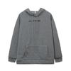 2023 Women's Fleece-Lined Hoodie with Letter Print & Kangaroo Pocket