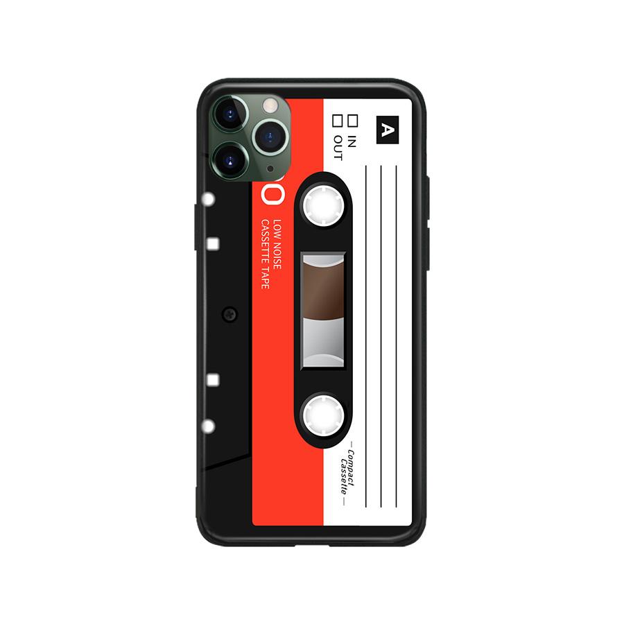 Retro Audio Cassette Vintage 80s Style Soft Silicone Phone Case Cover Shell For iPhone 6s 7 8 Plus X XR XS 11 12 13 Mini Pro Max