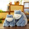 Cute Cute Hippo Doll Plush Toy Bedroom Soothing Sleep Throw Pillow Doll Rag Doll Birthday Gift