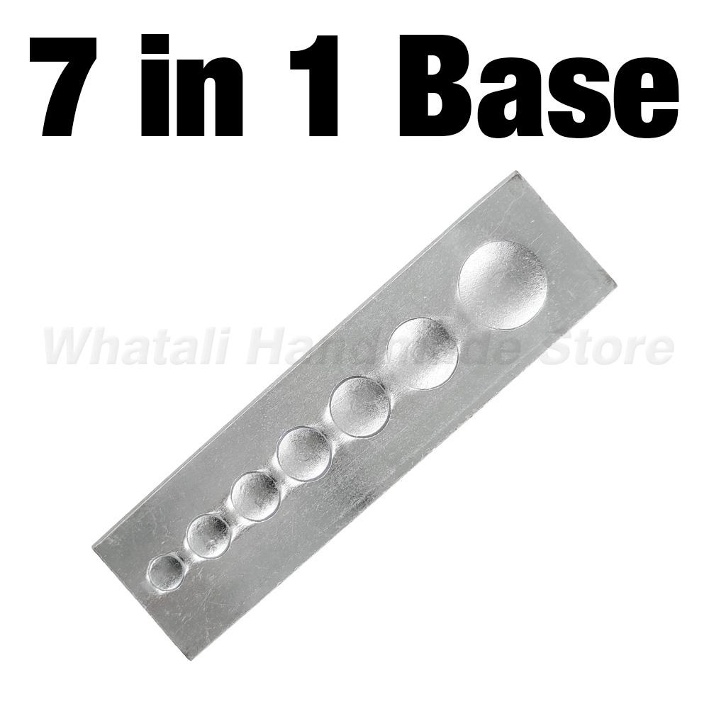 Double Cap Rivets Setting Tool Steel Hand Punch Tool For Single Cap Snap Rivet Studs Leathercraft Bag Belt Garment Shoes Diy