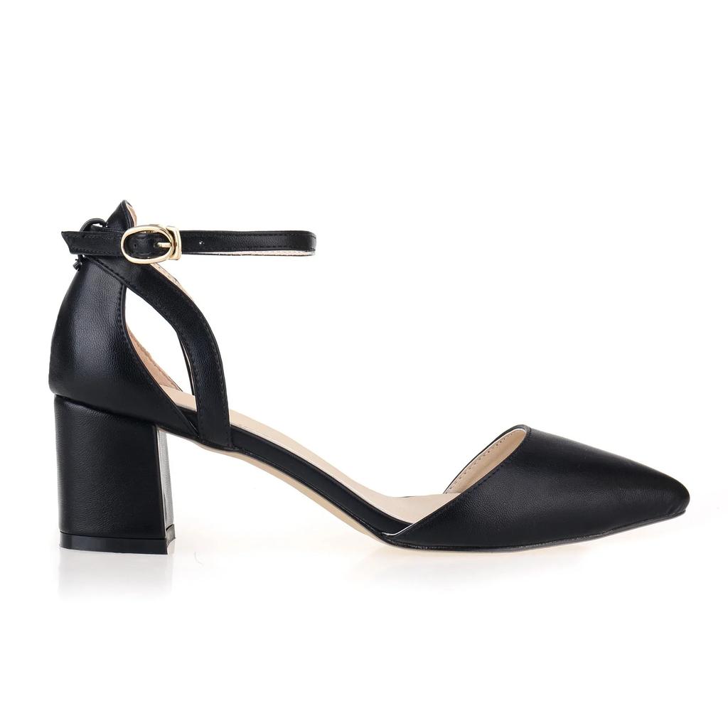 Женские босоножки, одинарные, сексуальные, туфли на высоком каблуке 5 см, острый нос, толстый каблук, матовая кожа, полое горлышко, свадебная вечеринка, работа, обувь OL