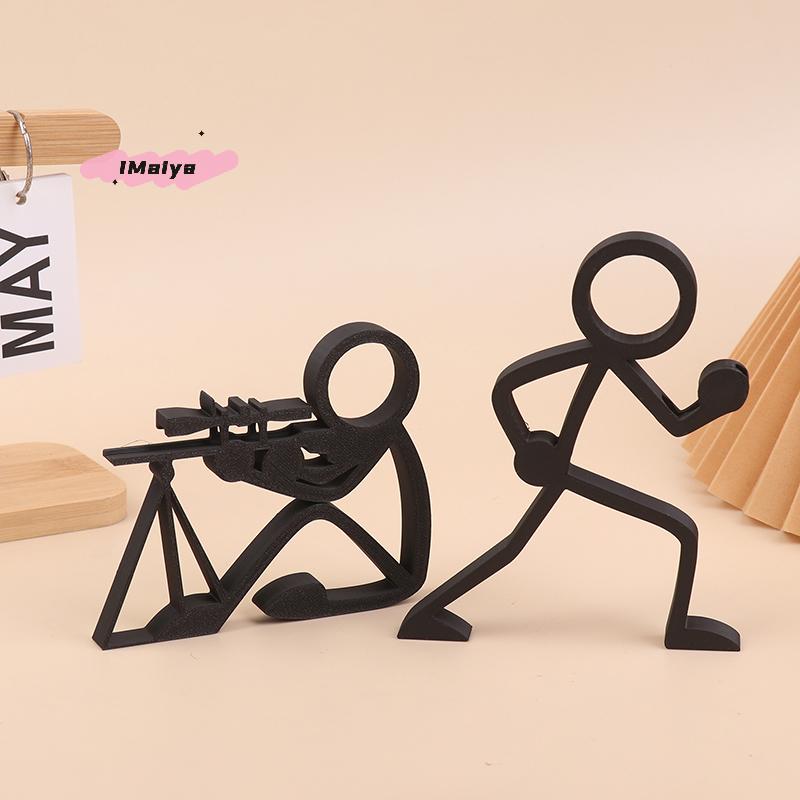 M-3D Печатные Фигурки-Палочки Держатели для Карандашей Подставки для Ручек Контейнеры для Ручек Настольные Украшения Канцелярские Настольные Скульптуры Подарки