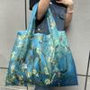 Eco-Friendly Foldable Large Capacity Shoulder Shopping Bag for Women