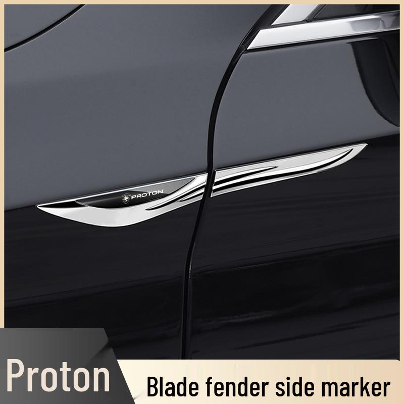 Наклейка-эмблема на крыло из нержавеющей стали для Proton X70/X50