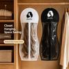 Transparent Wig Storage Bag PEVA Wig Organizer New Hanging Wig Bag  Wardrobe Organization
