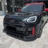 Front Bumper Lip Spoiler Splitter For MINI Countryman JCW U25 2024 2025 Upgrade Car Body Kit Accessories
