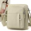 Mobile Phone Bag Women'S Mini Travel Crossbody Bag Daily Multi-Layer Zipper Purse Casual Outdoor Travel Nylon Bag