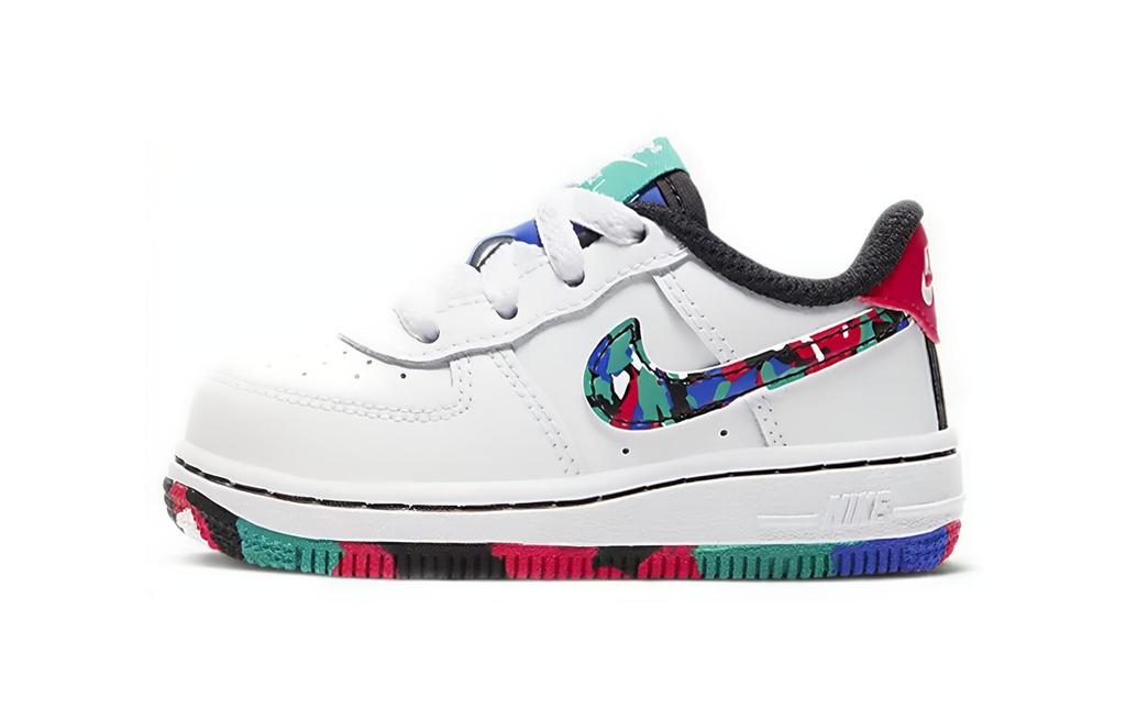 Nike Air Force 1 Low Crayon White Multi TD CU4635-100