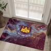 West Ham United Football Design Crystal Velvet Carpet Cozy Non?Slip Printed Rug For Bedroom Living Room Entrance