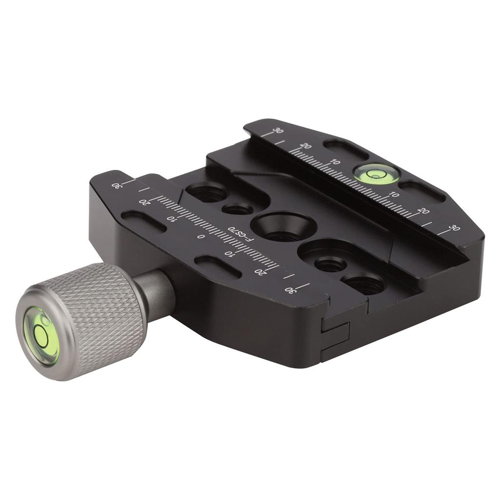 Leftfoto 70mm Quick Release Clamp for Arca Universal Quick Change Seat for Tripod Ball Monopod and Tripod Quick Release Swiss-Style Plates, Heads,