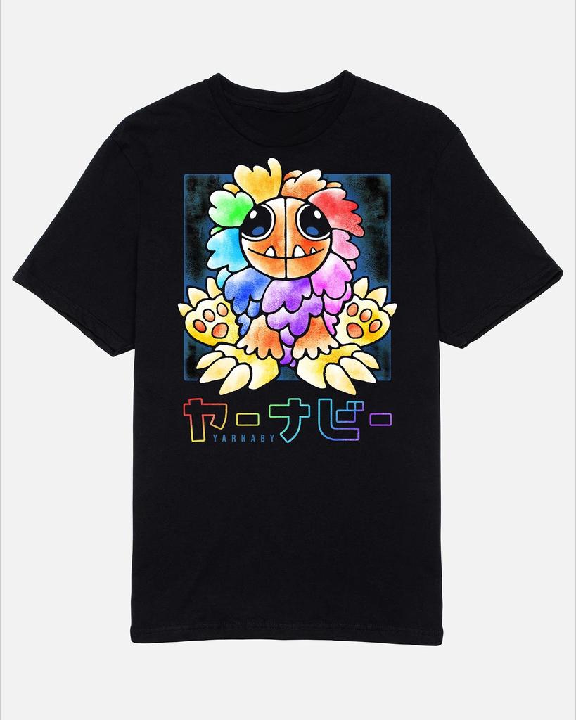 Yarnaby Kanji Tee Poppy Game Time TShirt 2026 Summer New Boys Tshirt Unisexs Clothing and Womens Clothing Tshirt