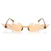Novelty Eyewear Cosplay Party Flame Shaped Flame Sunglasses Sun Glasses Sunglasses for Women