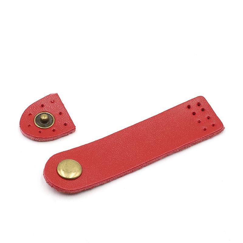 Buckle Latch Leather Tip Buckle Leather Buckle Accessories Bag Lock Latch Suitcases Latch DIY Accessorie