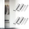 4 шт. Магнитные защелки для дверей шкафа из нержавеющей стали, автоматические закрыватели для гардероба, кладовки, шкафа, кухни, ванной комнаты
