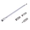 F Type Radio Telescopic Aerial Antenna 75 Ohm With Tv / 3.5Mm Adapter