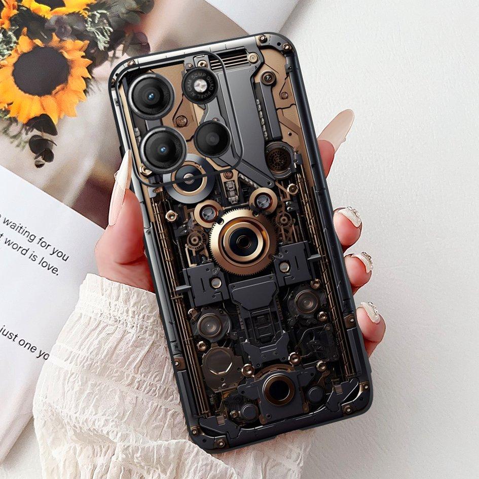Силиконовый чехол для Motorola Moto G15 G75 2024 Cover Милый Панда Лев Ударопрочный ТПУ Чехлы для телефона Для MotoG15 MotoG75 G 75 G 15 Etui