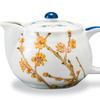 Кутани Яки Иватая Красивый чайник с четырьмя горшками Робаи "Времена года Японии" (январь) АП7-5167