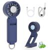 Модель Handy Fan выпущена в бесступенчатом режиме Handy Fan Cooling Handy Fan Cooling Plate 4WAY Small Portable Fan Cool Feeling Handheld Fan Blast 4 Levels Air