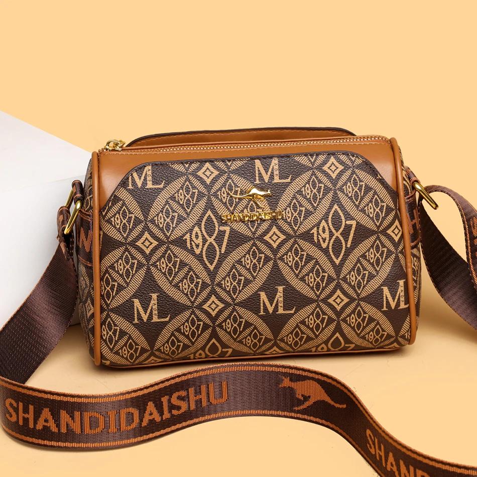 Кожаные ПУ женские сумки сумки через плечо сумки через плечо сумка-мессенджер роскошный дизайнер мода