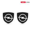 Metal Shield Car Sticker Badge Body Decoration Emblem Auto Exterior Accessories For opel insignia astra j h g corsa d zafira b QS7