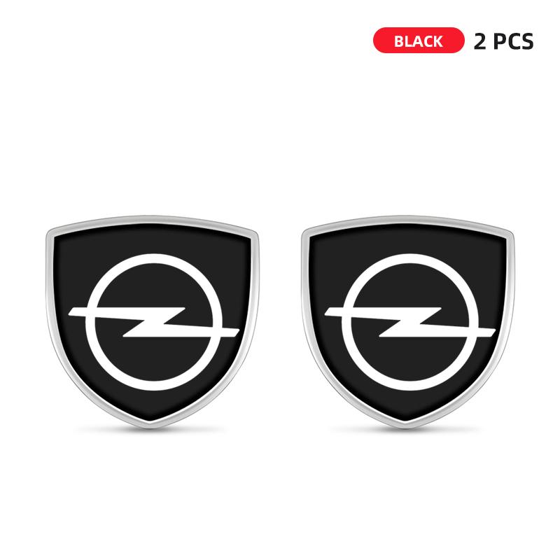Metal Shield Car Sticker Badge Body Decoration Emblem Auto Exterior Accessories For opel insignia astra j h g corsa d zafira b QS7