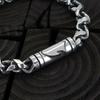 Sterlingworth Tw-King Silver Chain Bracelet
