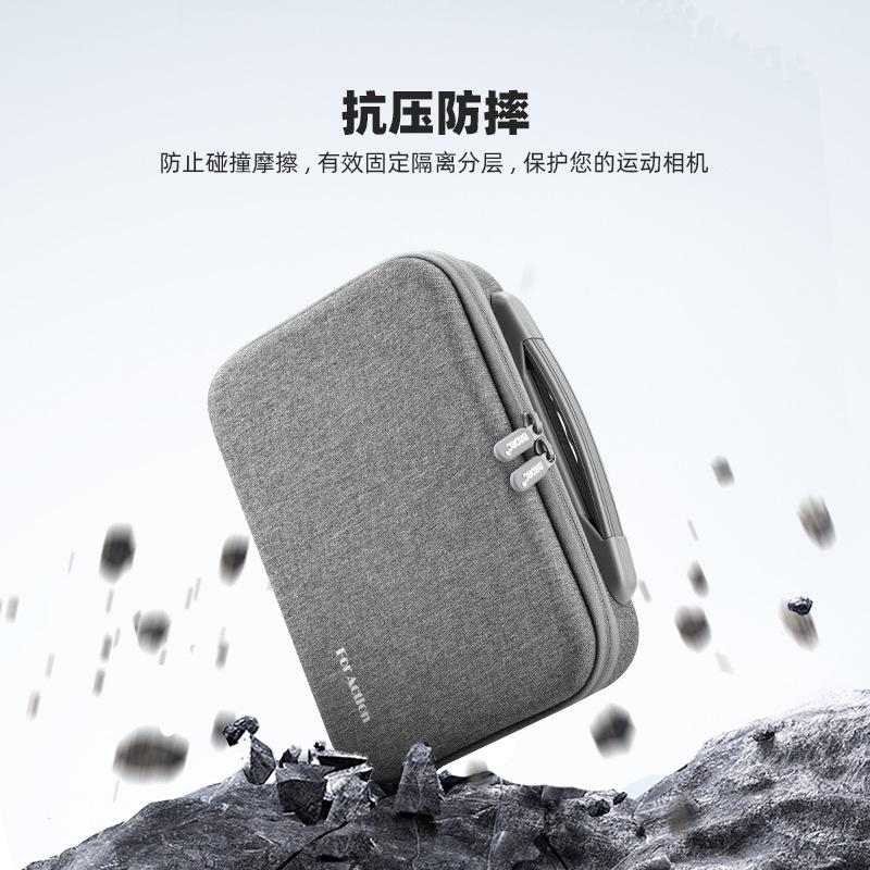 Applicable to DJI Action 5Pro storage bag, sports camera shoulder messenger bag, portable portable box accessories