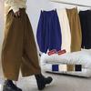 Autumn Casual Harem Pants Women Cotton High Waisted Trousers Retro Loose Bloomers Women's Oversize Pants Baggy Sweatpants