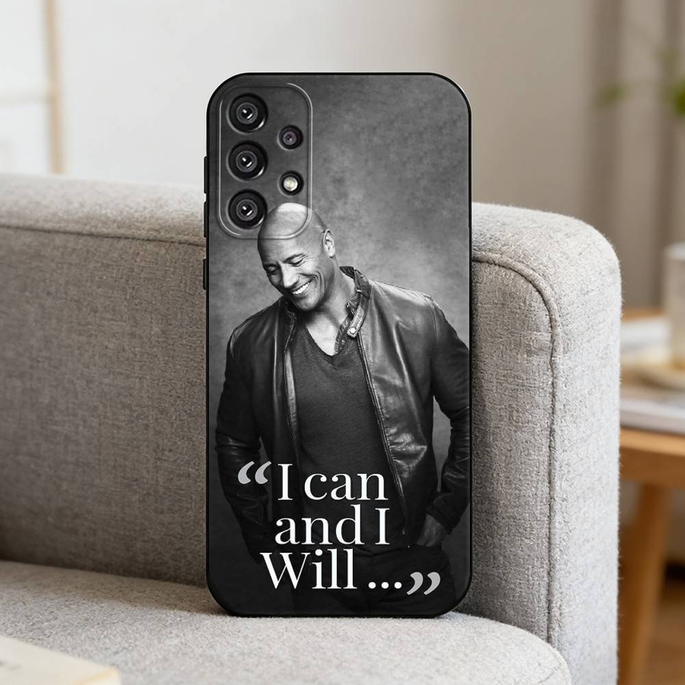 Чехол для телефона The Rock D-Дуэйн Джонсон-DJes для Samsung S25,S24,S21,S22,S23,S30,Ultra,S20,Plus,Fe,Note,10,9,5G Черный