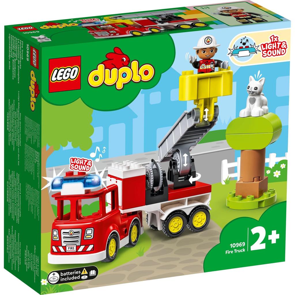 LEGO Duplo Duplo Городок Лестница Грузовик Игрушка Подарок День Рождения Блок Образовательный Рождество Мальчики Девочки Дети 1 и полтора года 2 года 4 года