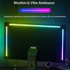 KBB-54A Одиночная проводная управляемая светодиодная RGB-лента для подсветки игрового компьютера 32 дюйма, гибкая силиконовая, наклеиваемая