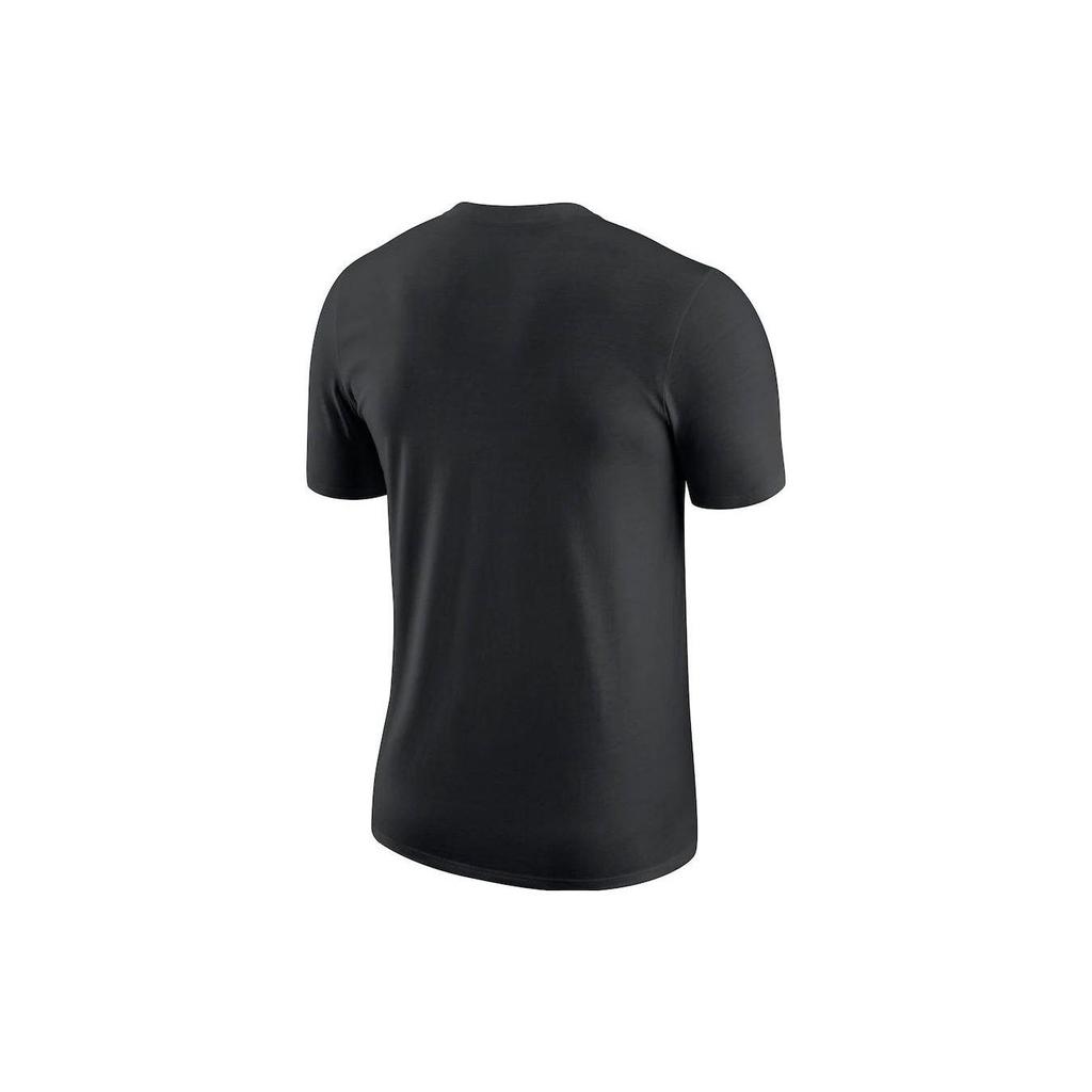Nike Футболка NBA Brooklyn Nets Practice Dri-Fit черная/белая мужская уличная одежда DR6451-010